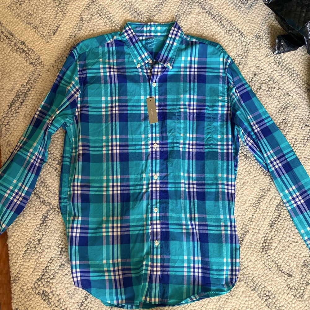 Jcrew Men’s Plaid Button Down